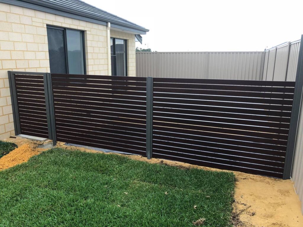 Fabricated fence by fencing fabrication in perth